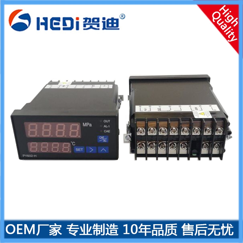 江門智能數(shù)顯壓力顯示控制器廠家定做PY602H 賀迪智能數(shù)顯壓力顯示/控制器供應(yīng)商